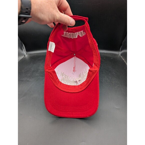 MAGA Hat Make America Great Again Red Hat Donald Trump 45 - 47 USA Flag Cap - Picture 5 of 5